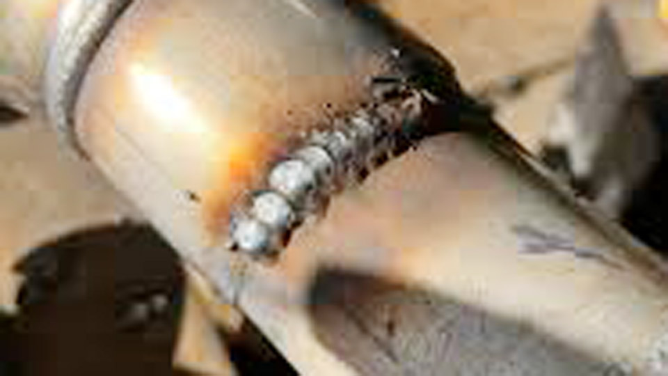 How to Weld Exhaust Pipe with Stick
