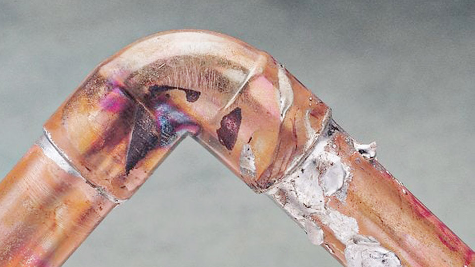 How to Solder Two Pieces of Copper Together