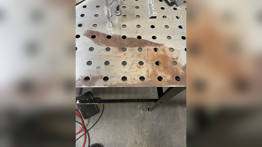 How to Keep Welding Table from Rusting