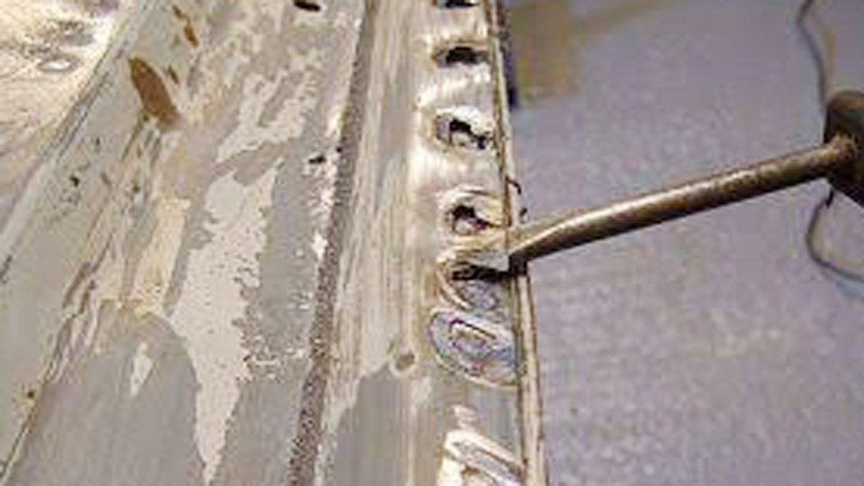How to Remove Spot Welded Panels