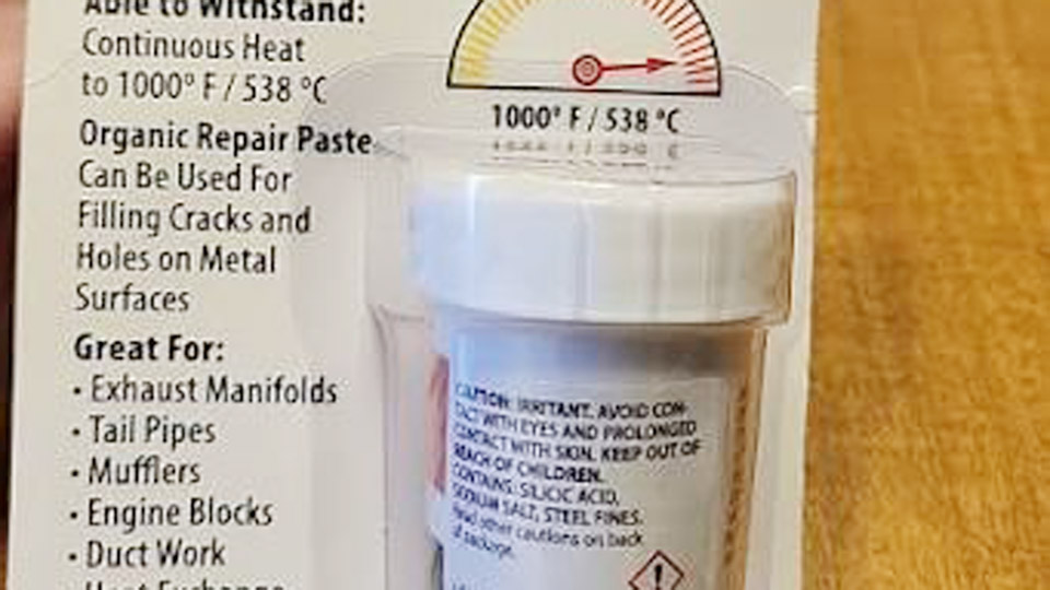 How to Use JB Weld ExtremeHeat