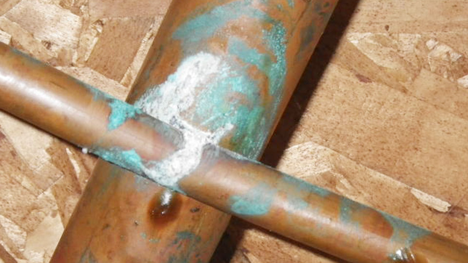 What Causes Corrosion on the Outside of Copper Pipes