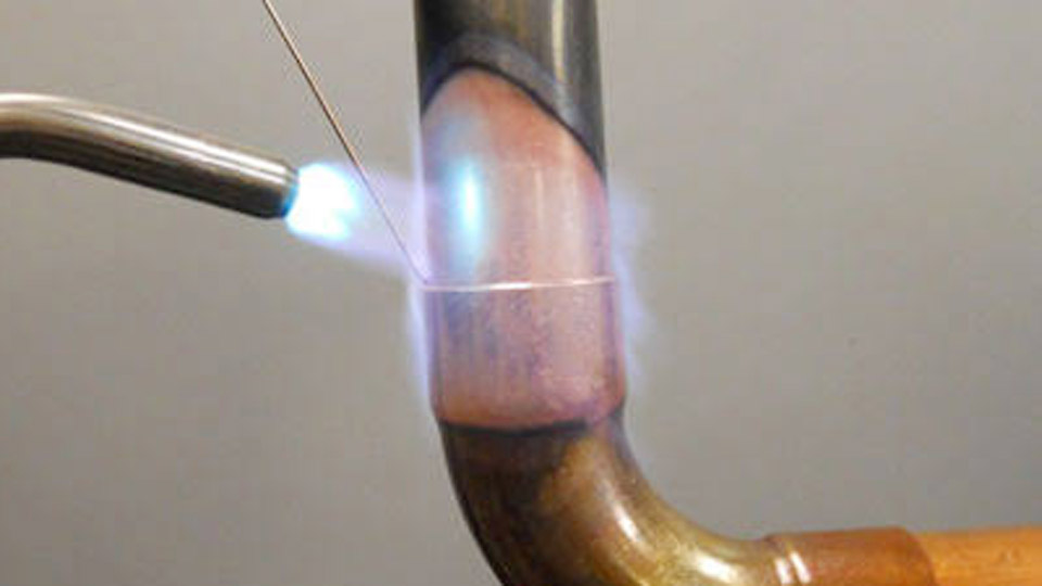 Brazing Copper with Oxy Acetylene