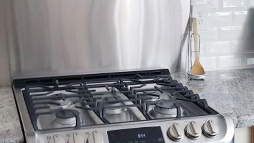How to Install a Stainless Steel Backsplash Securely